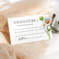 Minimalistisch Daisy Date Nachtideen. Datum jar