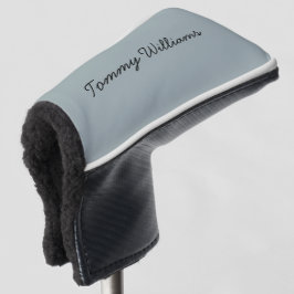 Minimalistisch Dusty Blue Beruflich Simple Golf Headcover