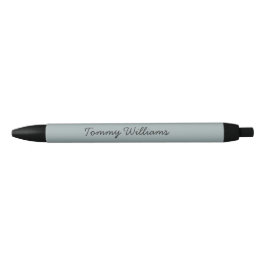 Minimalistisch Dusty Blue Beruflich Simple Kugelschreiber