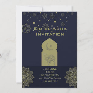 Minimalistisch Eid al-adha Einladung