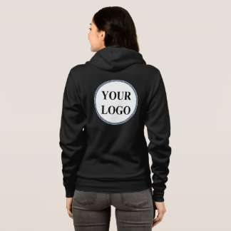 Minimalistisch Elegant Einfach IHR LOGO HIER HINZU Hoodie