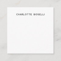 Minimalistisch Elegant Klassisch Beruflich einfach