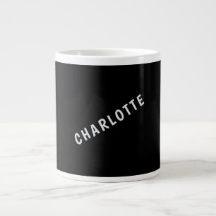 Minimalistisch Elegant Klassisch Professionell Eig Jumbo-Tasse