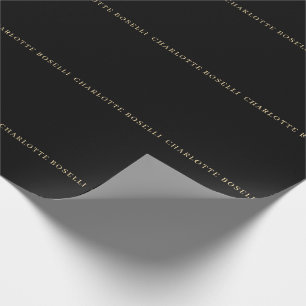 Minimalistisch Elegant Klassisch Professionell Ein Geschenkpapier