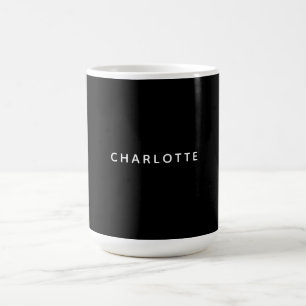 Minimalistisch Elegant Klassisch Professionell Ein Kaffeetasse