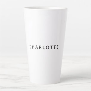 Minimalistisch Elegant Klassisch Professionell Ein Milchtasse
