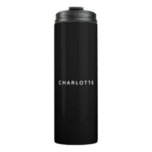 Minimalistisch Elegant Klassisch Professionell Ein Thermosbecher
