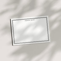 Minimalistisch Elegant Zwei Grenzen Beruflich Schw