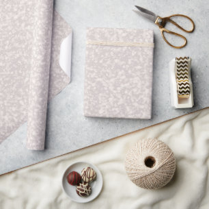 Minimalistisch Eleganter neutraler Taupe Elfenbein Geschenkpapier