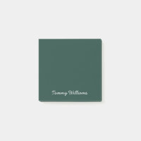 Minimalistisch Emerald Green Beruflich Simple