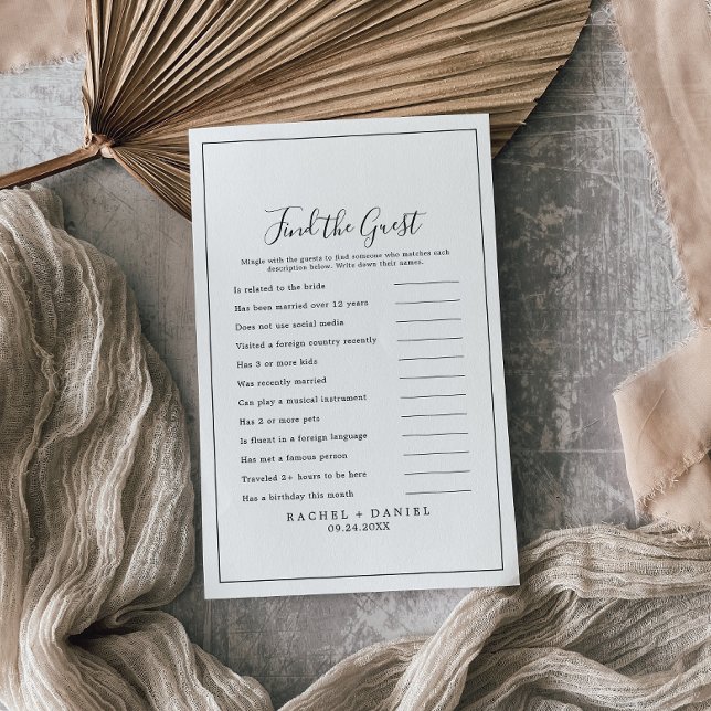 Minimalistisch finden Sie das Gästebuch Flyer (Von Creator hochgeladen)