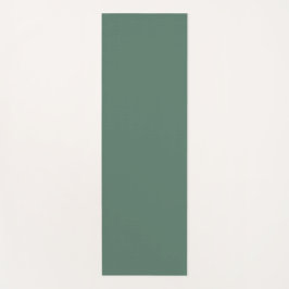 Minimalistisch Forest Green Yoga Mat Yogamatte