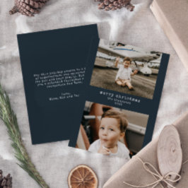 Minimalistisch Frohe Weihnachten 2 Foto Weihnachts