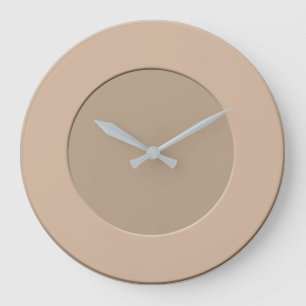 Minimalistisch für alle FarbNo-Ziffern auf Latte-F Große Wanduhr