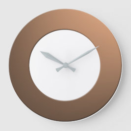 Minimalistisch für alle FarbNo-Ziffern auf Rahmen  Große Wanduhr