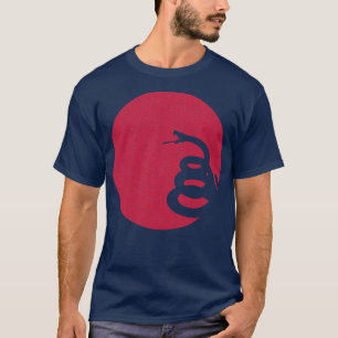 Minimalistisch Gadsden Sun Snake T-Shirt