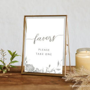 Minimalistisch Gefallen an Sign Modern Boho Floral Einladung