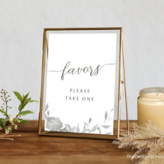 Minimalistisch Gefallen an Sign Modern Boho Floral Einladung