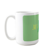 Minimalistisch Gelb und Grün