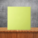 Minimalistisch Gelbgrün, solide Farbe Fliese<br><div class="desc">Die Keramik ist eine kleine und feine Ergänzung zu Ihrem Raum. Die weiche, pastellgelbe Farbe erinnert an den frischen Mais und verleiht jedem Zimmer Wärme und Helligkeit. Ideal für eine minimalistische und einladende Atmosphäre in der Küche, im Badezimmer oder in jedem anderen Bereich. Aus hochwertiger Keramik gefertigt, bietet es Langlebigkeit...</div>