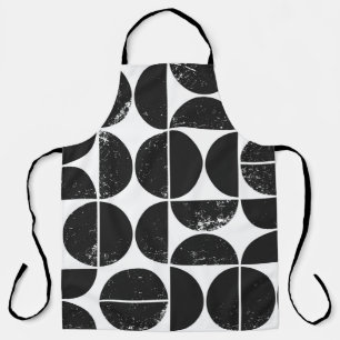Minimalistisch geometrisch: Skandinavische Halbkre Schürze