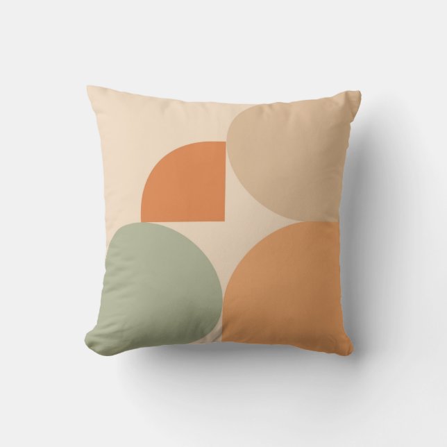 Minimalistisch geometrische Pillow skandinavische  Kissen (Vorderseite)