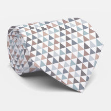 Minimalistisch geometrisches Muster Neck Tie