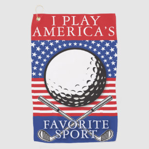 Minimalistisch Golf America's Lieblings-Golf-Handt Golfhandtuch