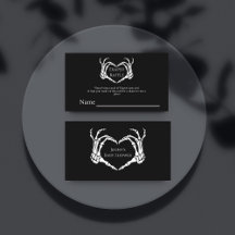 Minimalistisch Goth Skeleton Kinderdusche Windelwa