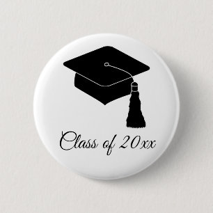 Minimalistisch Grad Cap-Klasse 2018 Button