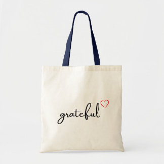 Minimalistisch Gratea Heart Tote Bag Tragetasche