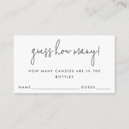 Minimalistisch Guthaben Wie viele Spielkarten Begleitkarte