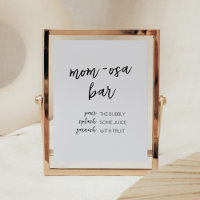 Minimalistisch Hello Baby Moderne Mama Osa Bar