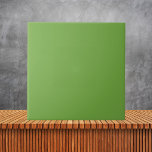 Minimalistisch Joyous Green Schlicht Solid Color # Fliese<br><div class="desc">Minimalistisch Joyous Green Schlicht Solid Color #73A942</div>