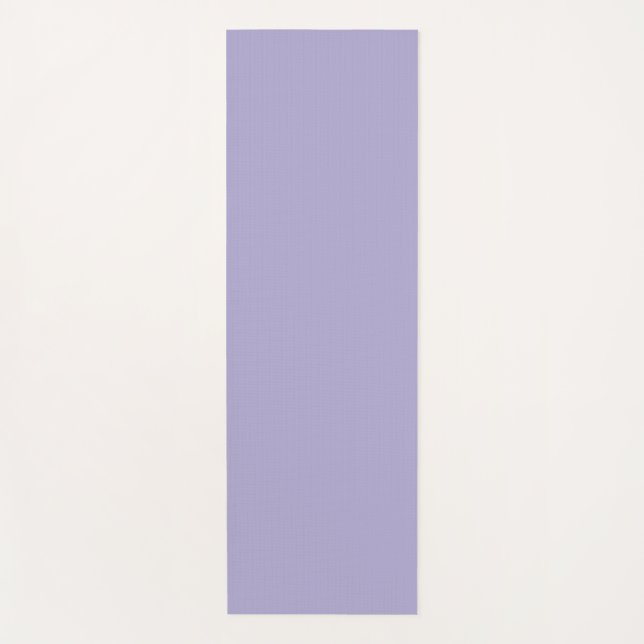 Minimalistisch Lavender Yoga Mat Yogamatte (Vorderseite)