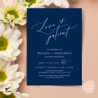 Minimalistisch, Liebe ist Patient, Ändern Sie die 