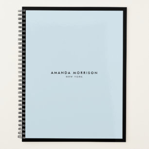 Minimalistisch Luxus Boutique Schwarz/Blau Ernennu Planer