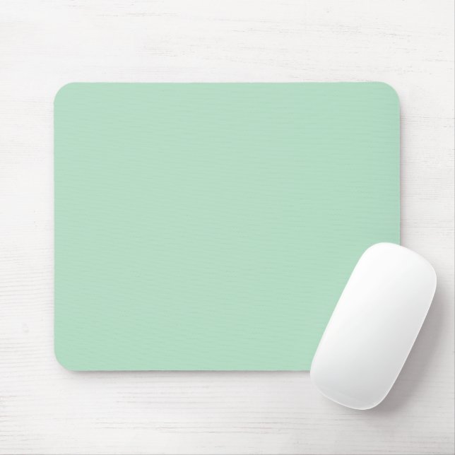 Minimalistisch Minze Green Mouse Pad Mousepad (Mit Mouse)