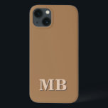 Minimalistisch-Modern-Anfangsmonogramm Case-Mate iPhone Hülle<br><div class="desc">Minimalistisches,  modernes Monogram Phone Case. Erstellen Sie Ihren eigenen personalisierten iPhone Case mit individuellem Anfangsnamen.</div>