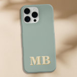 Minimalistisch-Modern-Anfangsmonogramm iPhone 16 Pro Max Hülle<br><div class="desc">Navy Blue Minimalistisch Modern Initial Monogram Phone Case. Erstellen Sie Ihren eigenen personalisierten iPhone Case mit individuellem Anfangsnamen.</div>