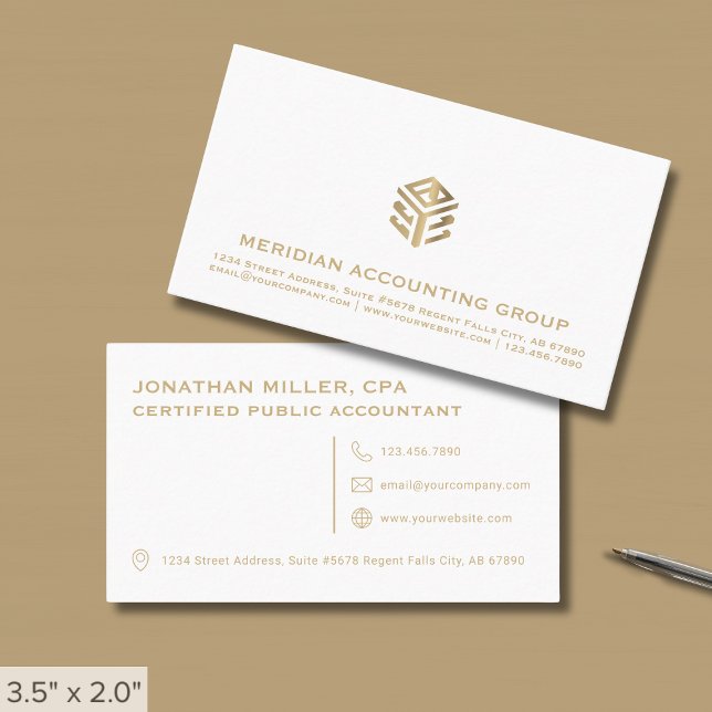 Minimalistisch modern Beruflich Visitenkarte (Von Creator hochgeladen)