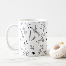 Minimalistisch-modern-botanisch Kaffeetasse