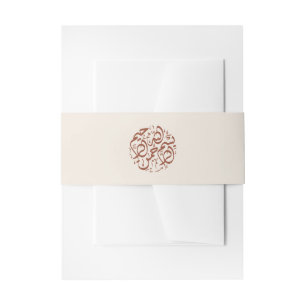 Minimalistisch Modern Cream Bismillah Islamische N Einladungsbanderole