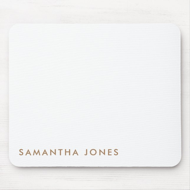 Minimalistisch modern mousepad (Vorne)