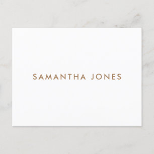 Minimalistisch modern postkarte