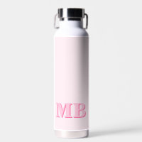 Minimalistisch Modern rosa Anfangsmonogramm