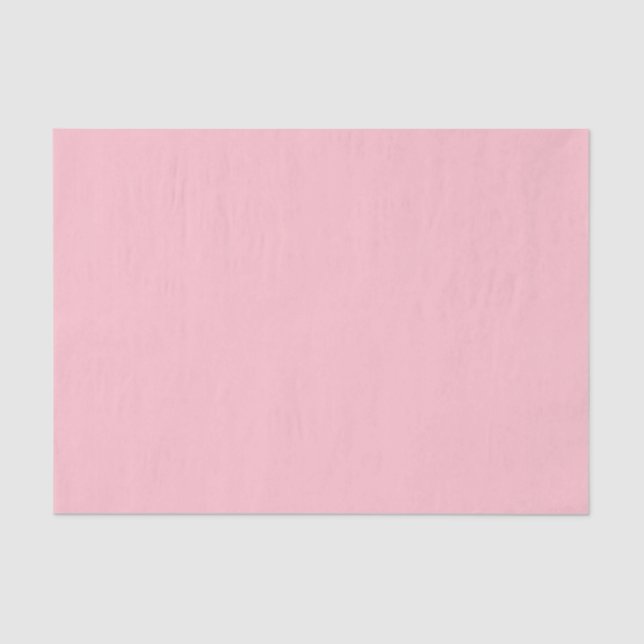 Minimalistisch Moderne rosa Farbe Seidenpapier (Vorderseite)