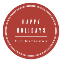 Minimalistisch Moderne Rote Familie