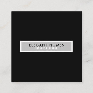 Minimalistisch Moderner Beruflicher Platz Quadratische Visitenkarte