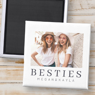 Minimalistisch Modernes Chic Best Friends BESTE FR Magnet
